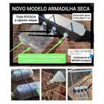 Nova ARMADILHA SECA para arpa elétrica vespa velutina