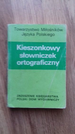 Kieszonkowy słownik ortograficzny