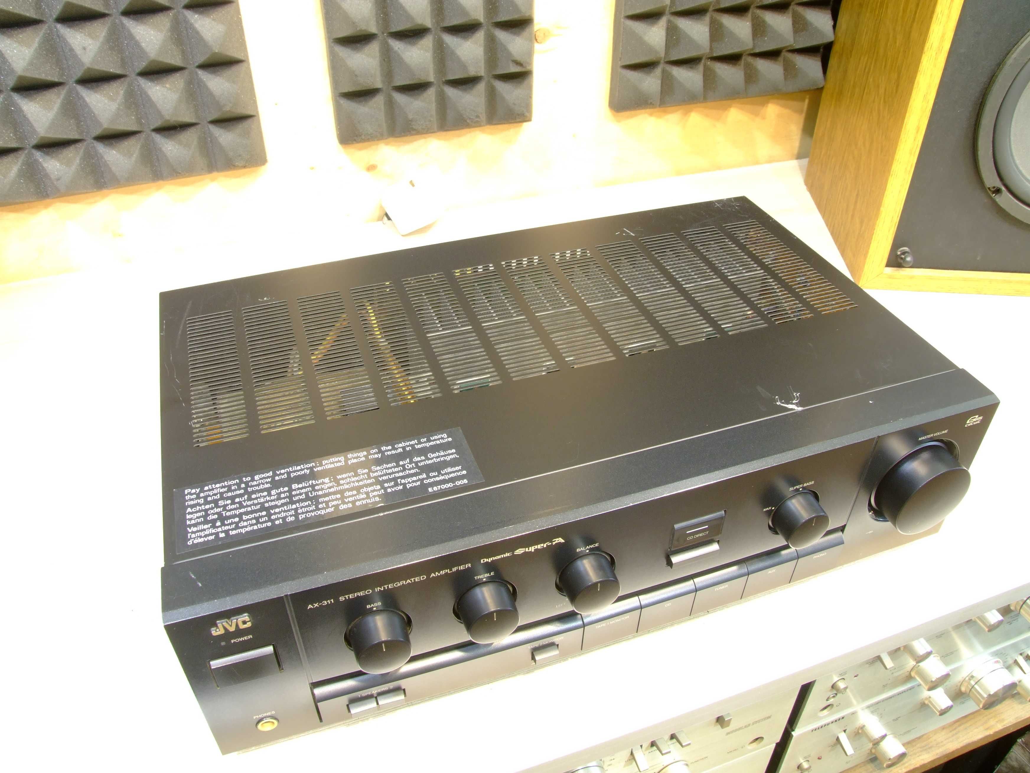 Підсилювач JVC AX-311. 2х55. JAPAN. 8-16 Ом. Без передплати