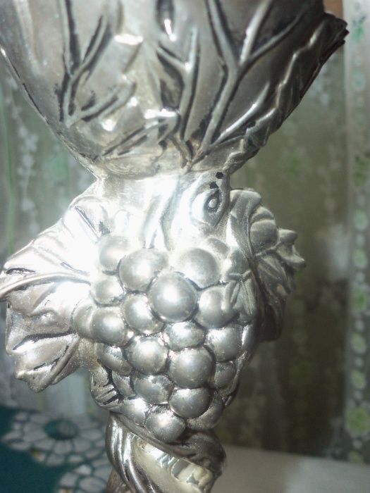 Мельхіорові підсвічники на 1 свічку