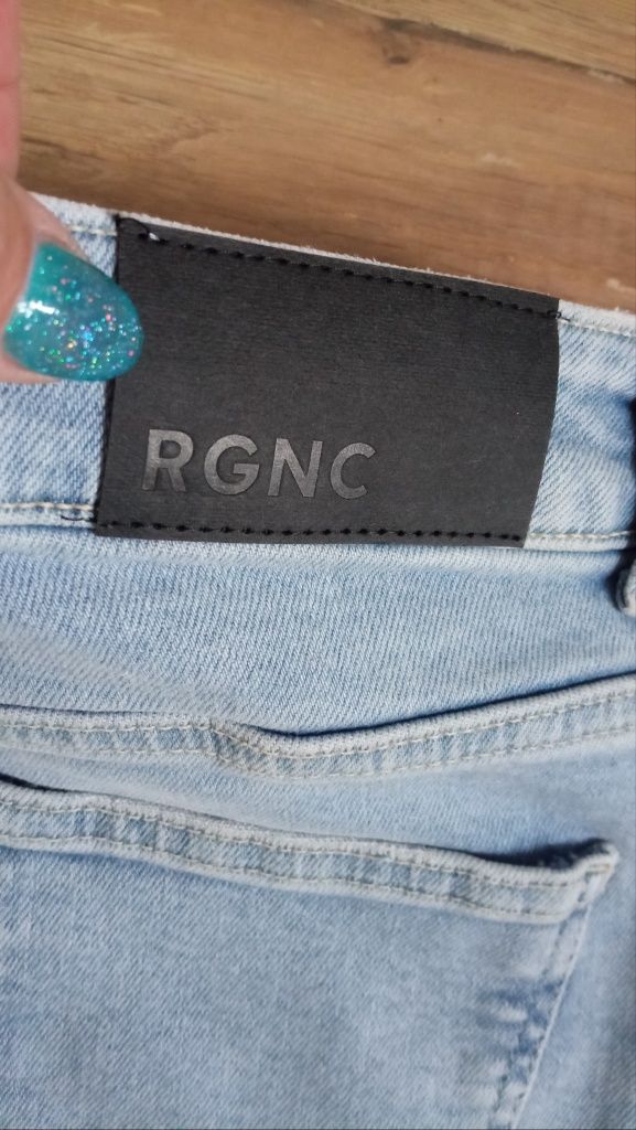 RGNC Spodnie jeans skinny nowe xxs/xs