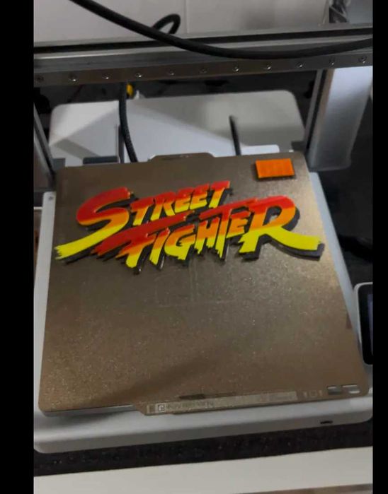 Street Fighter Logo 3D