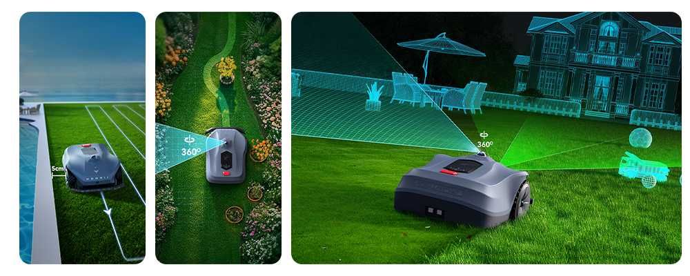 Robot koszący HOOKII NEOMOW X (4000m2) 3D LIDAR