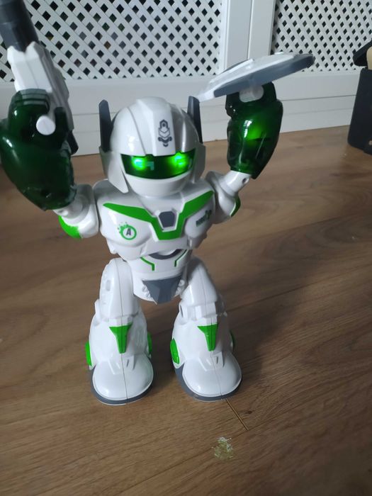 Robot, chodzi, strzela, światło, dźwięk, NOWY, Star Wars, baterie