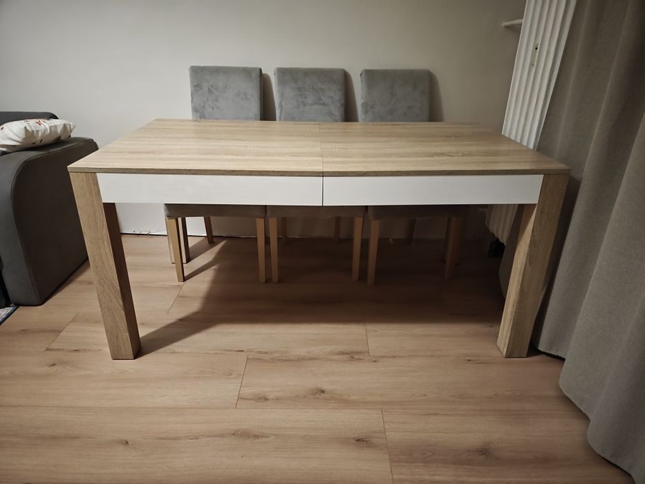 Duży stół rozkładany 160-301/90