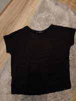 Czarna bluzka basic mango S 36