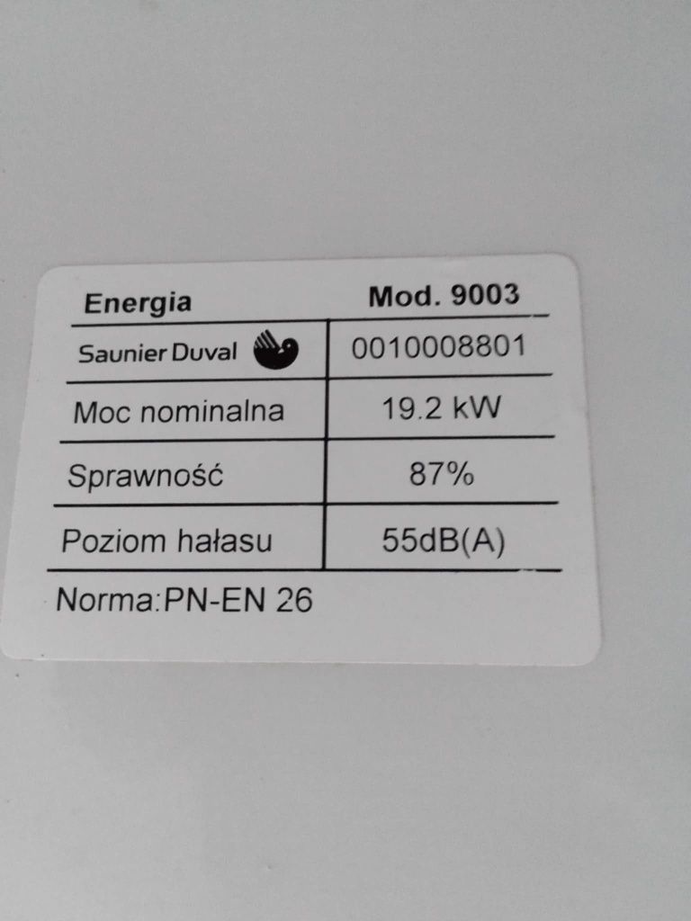 Piecyk gazowy firmy Saunier Duval