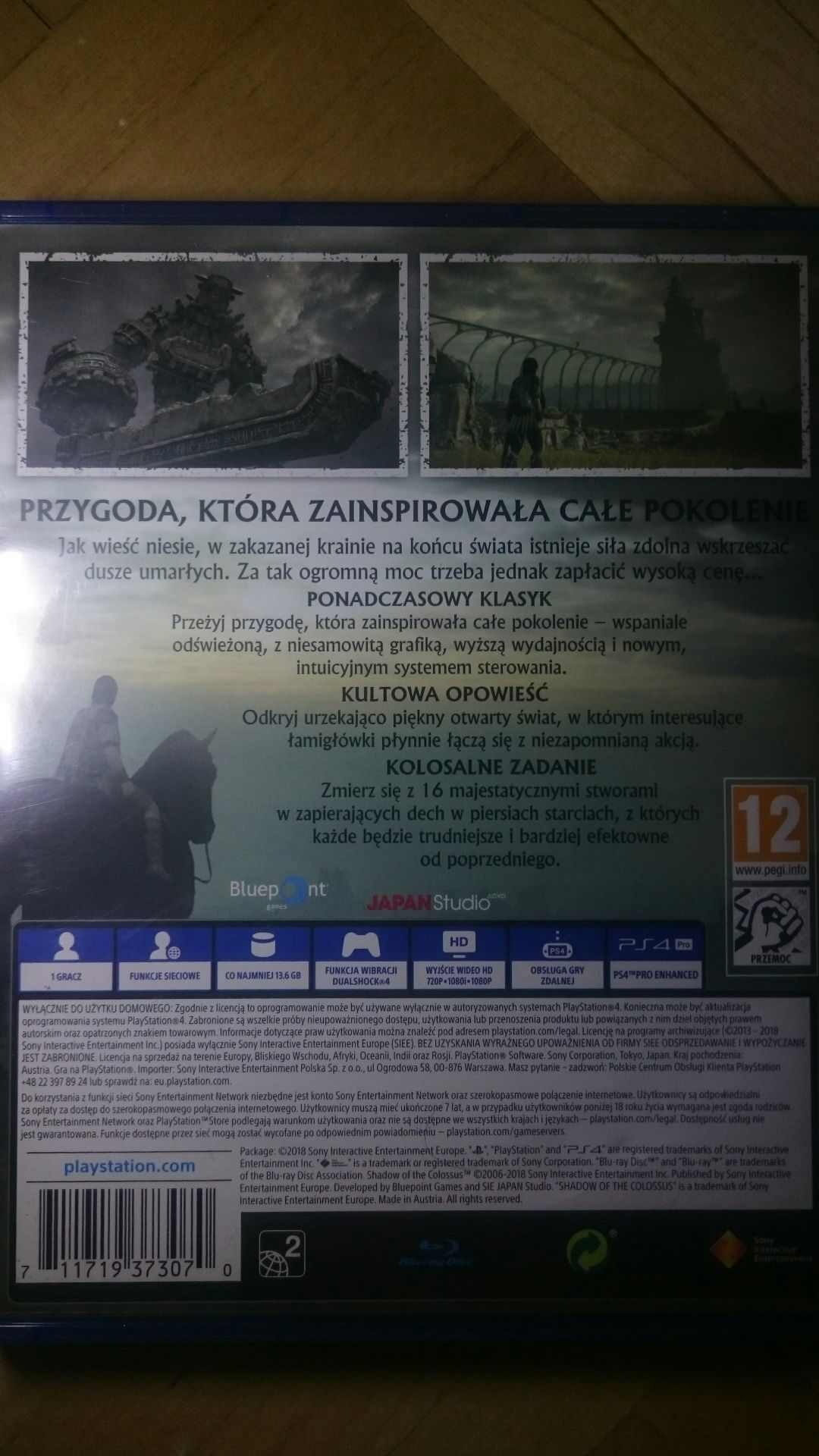 Shadow of the Colossus ps4 polska wersja ideał playstation 4 gta