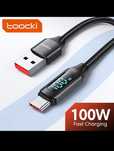 Kabel USB C 6A 100W supervooc
