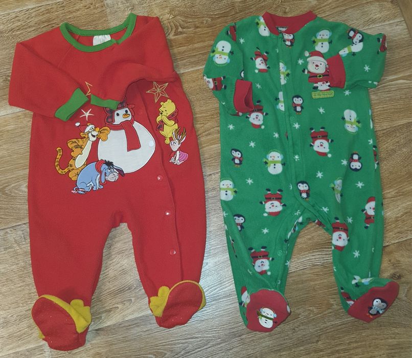 Продаю флісові чоловічки "Carter's", "Disney" 6-9 місяців