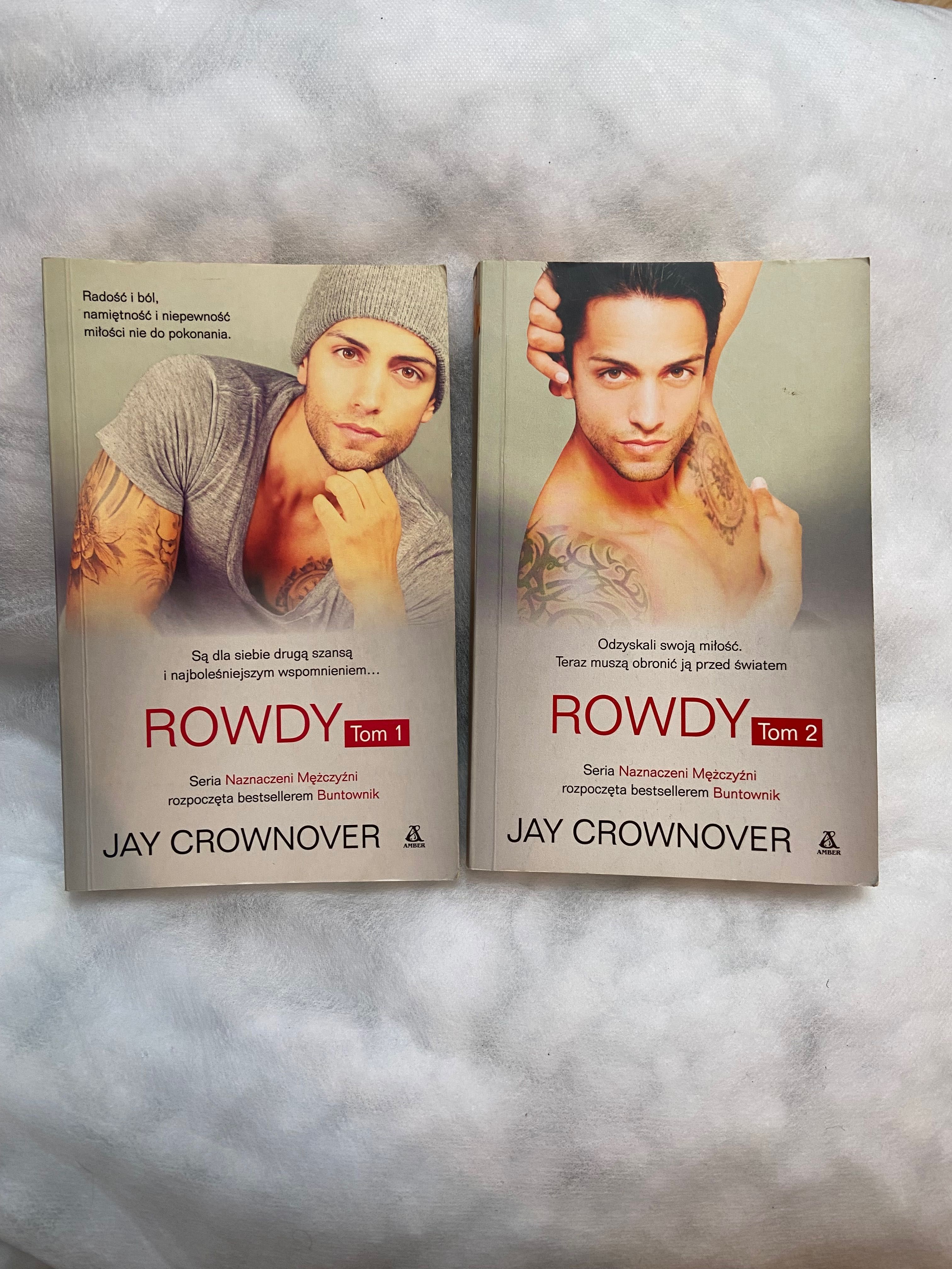 Książki 2 tomy „Rowdy” Jay Crownover”