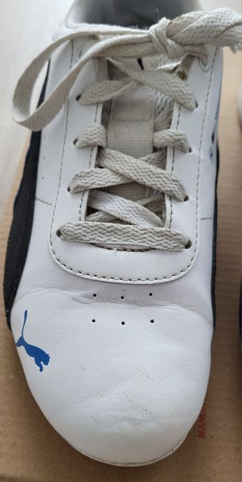 Sneakersy Puma BMW białe w rozmiarze 37