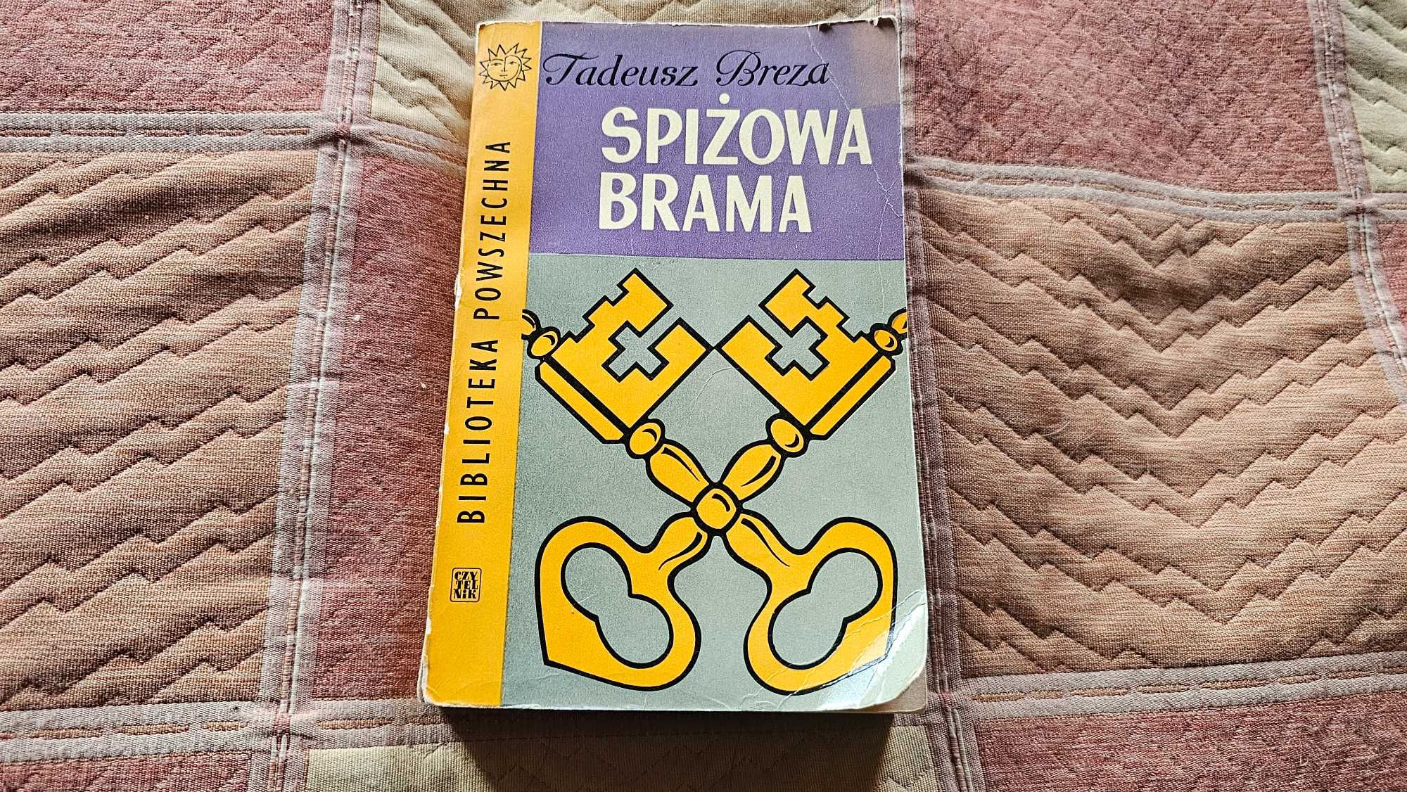 A6 Tadeusz Breza - Spiżowa brama Notatnik rzymski z lat 50 OPIS