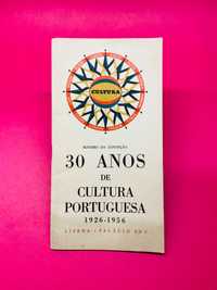 30 anos de cultura portuguesa