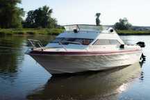 Łódź motorowa kabinowa Skibsplast 670 Mercruiser 3.7