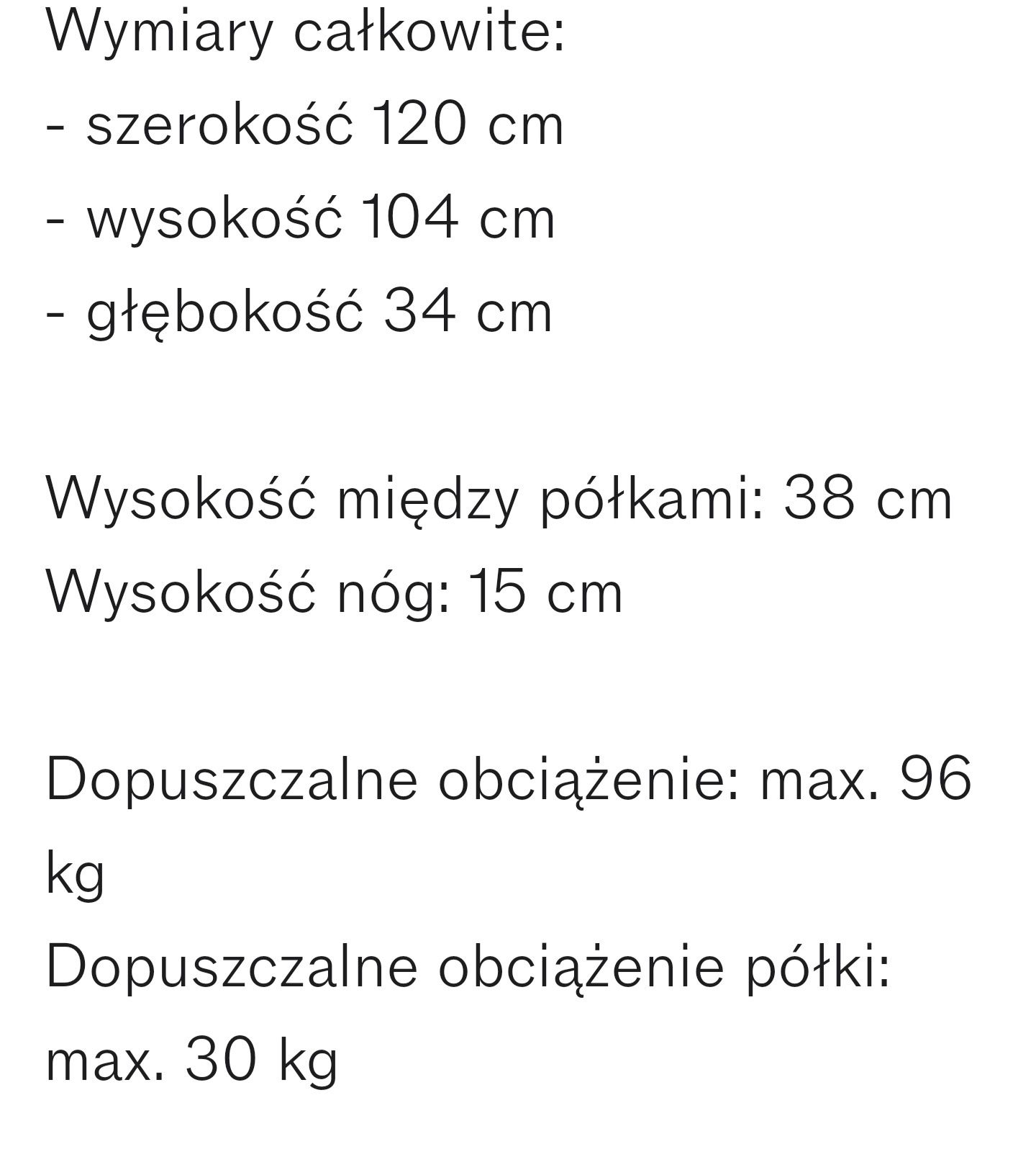 Regał z metalu Taru Westwing