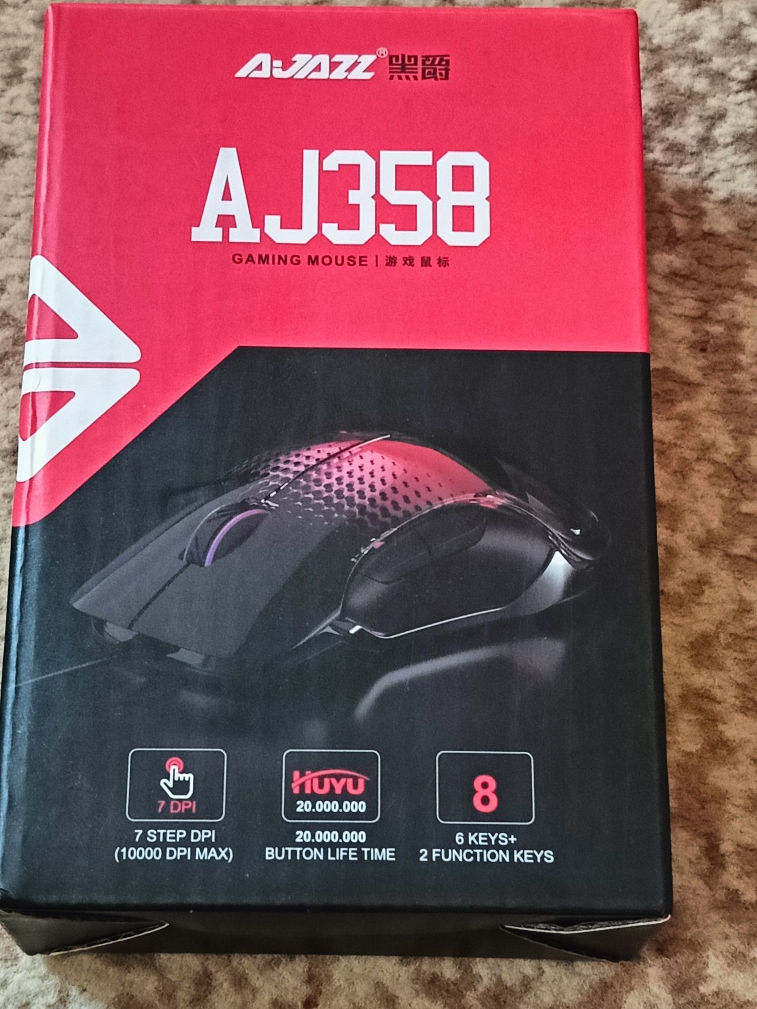 Геймерська дротова ігрова миша AJAZZ AJ358