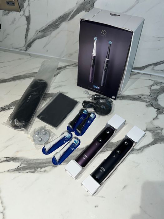 Електрична зубна щітка Oral B iO8 Duo Pack/Нова/Ідеальний подарунок