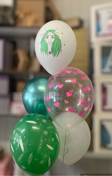 Гелеві кулі від 45 грн! Святкова атрибутика! Подарункові коробки!