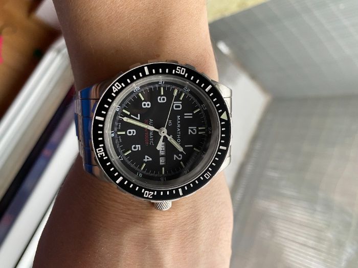 Marathon JDD US military zegarek Swiss Made Diver 300m