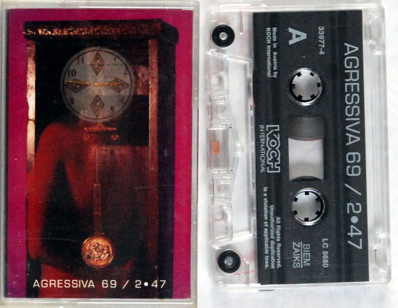 Agressiva 69 - 2.47 (Koch) (kaseta) BDB