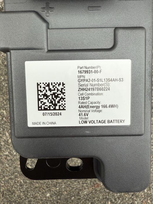 Акумулятор 1679931-00-F 48V LI-ION Low Volatge Tesla Cybertruck