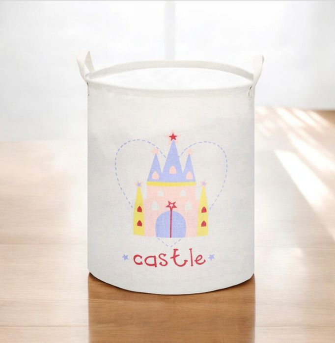 Nowy kosz organizer na zabawki pranie Zamek