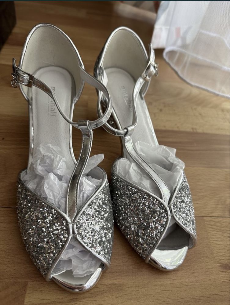 Buty Ślubne Marshall Dancing Diary Silver