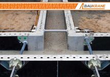 Szalunek ścienny, fundamentowy Bautekk 140m2 Nowe płyty, transport