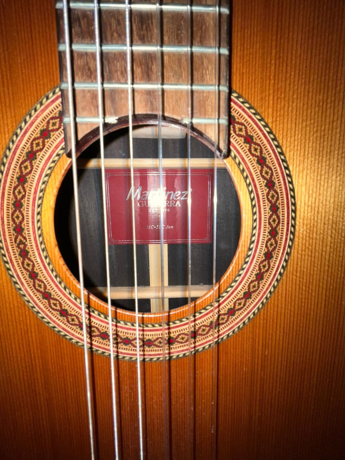 Gitara Martinez 1/2 plus pokrowiec podburzek
