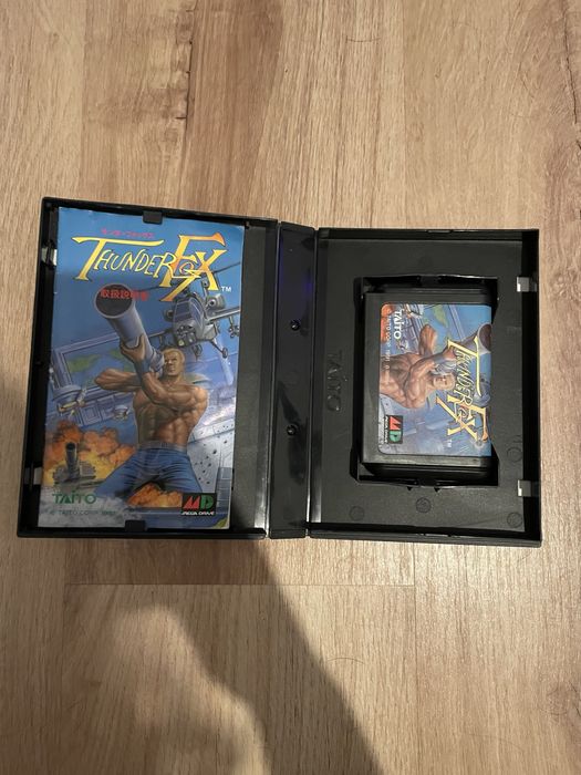 Jogo Thunder Fox (Taito, Rare Japanese Version) MegaDrive (CIB)