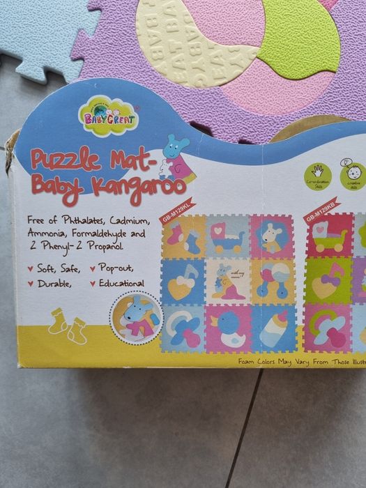 М'які пазли килимок