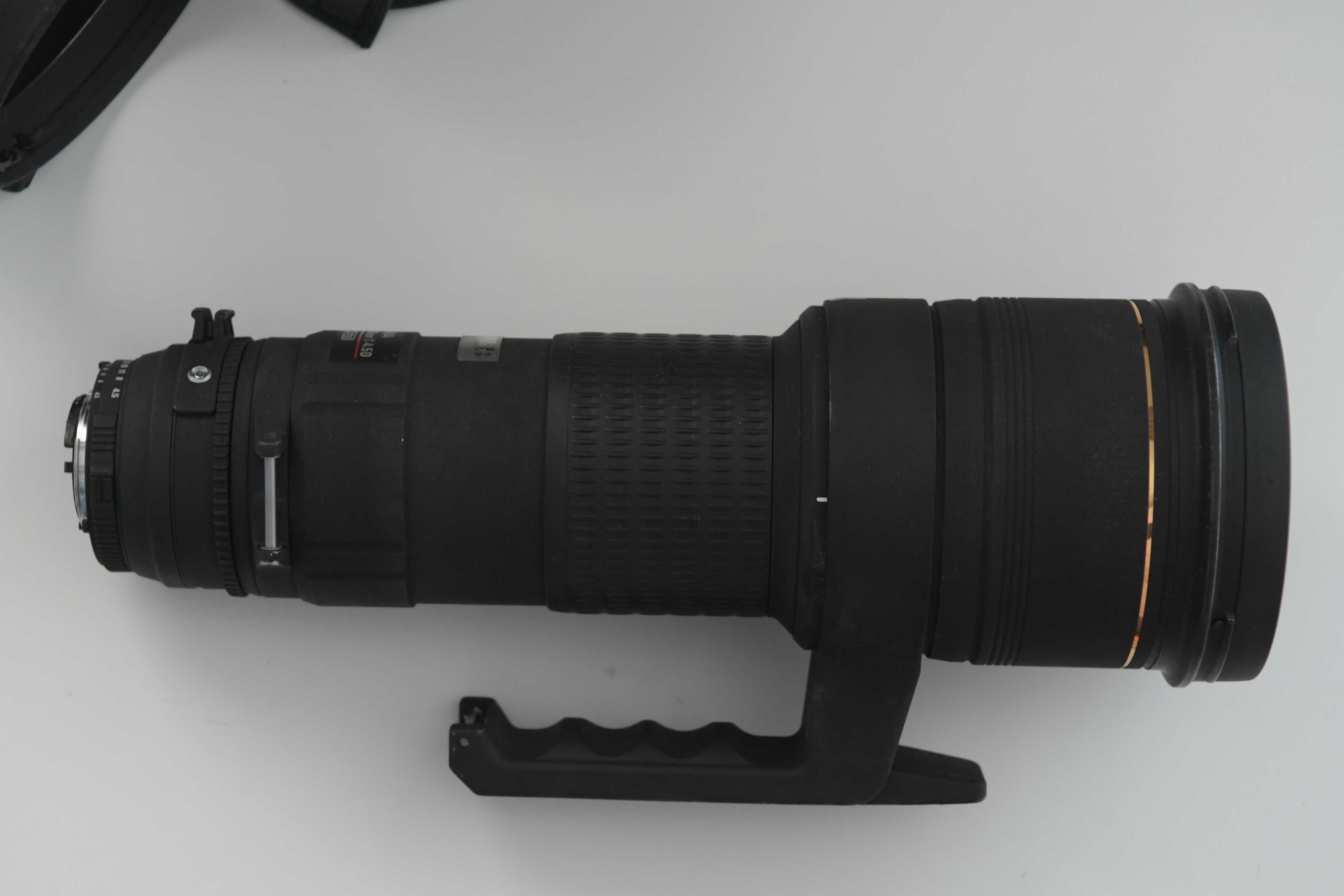Sigma APO 500 4.5 D EX HSM mocowanie Nikon