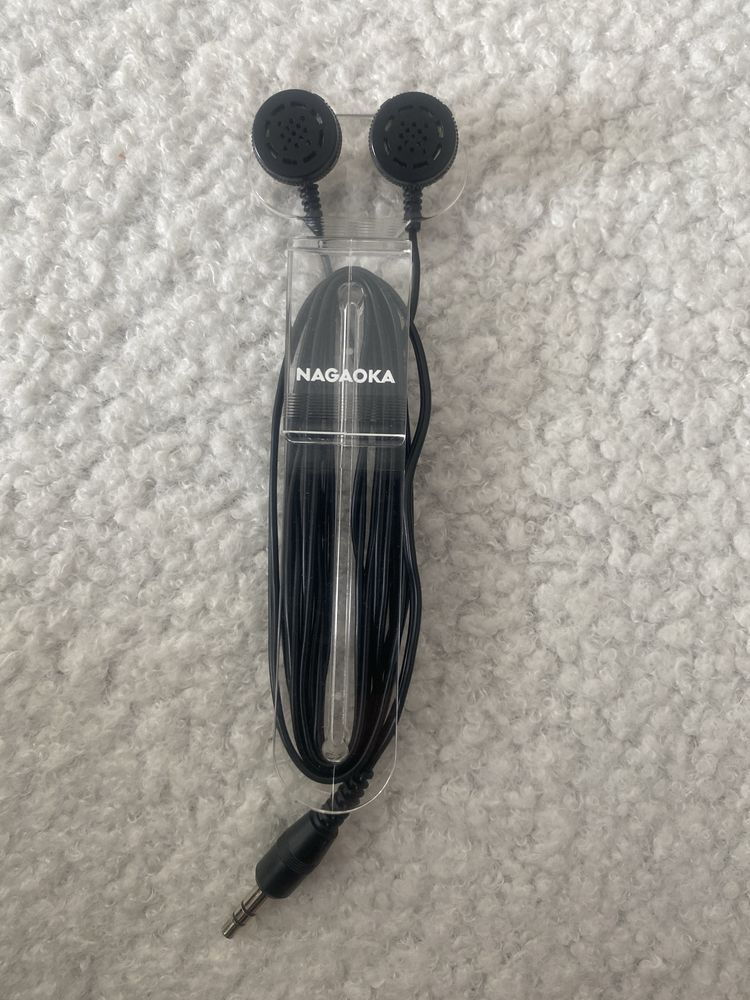 Nagaoka słuchawki na jack vintage Japan