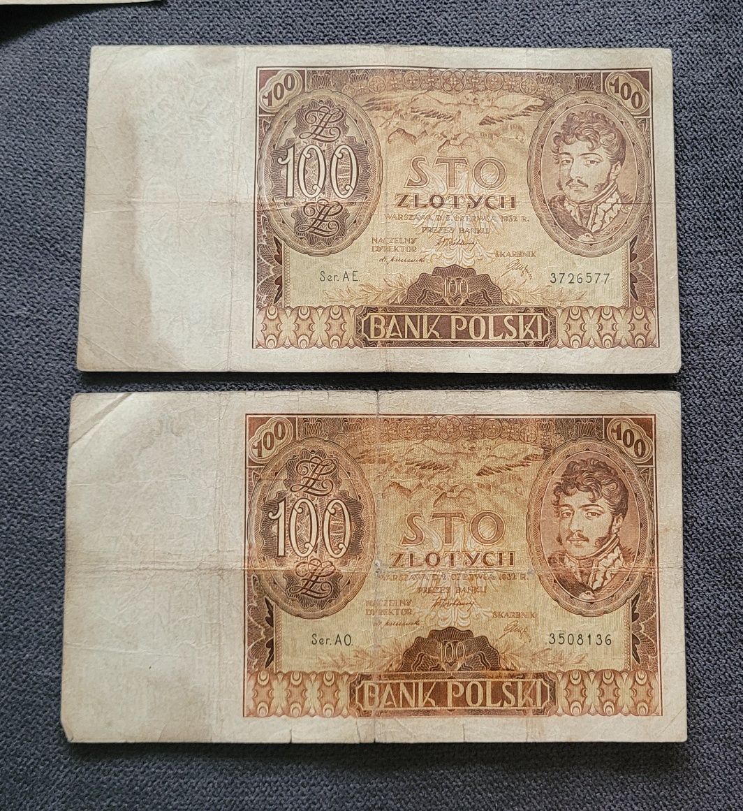 Zestaw banknotów PL - kolekcjonerskich