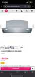 Exaustor BOSCH DHL885C (630 m3/h - 86 cm - Inox) ) NOVO)