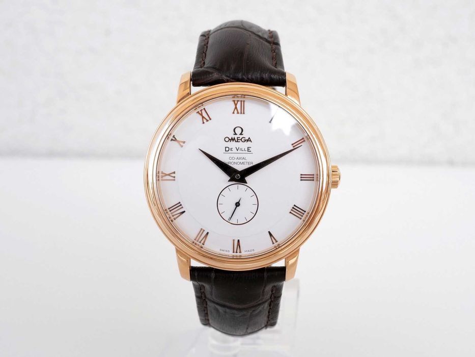 Omega De Ville Prestige Co-Axial Small Seconds 18K Rose Gold