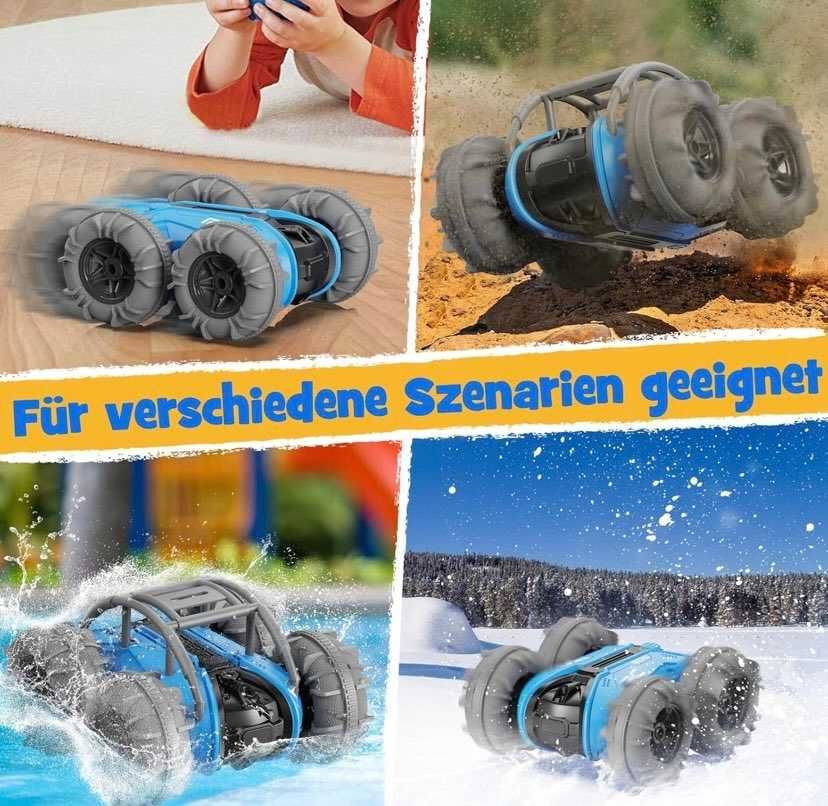 NIKYPJ zdalnie sterowany samochód pojazd amfibii