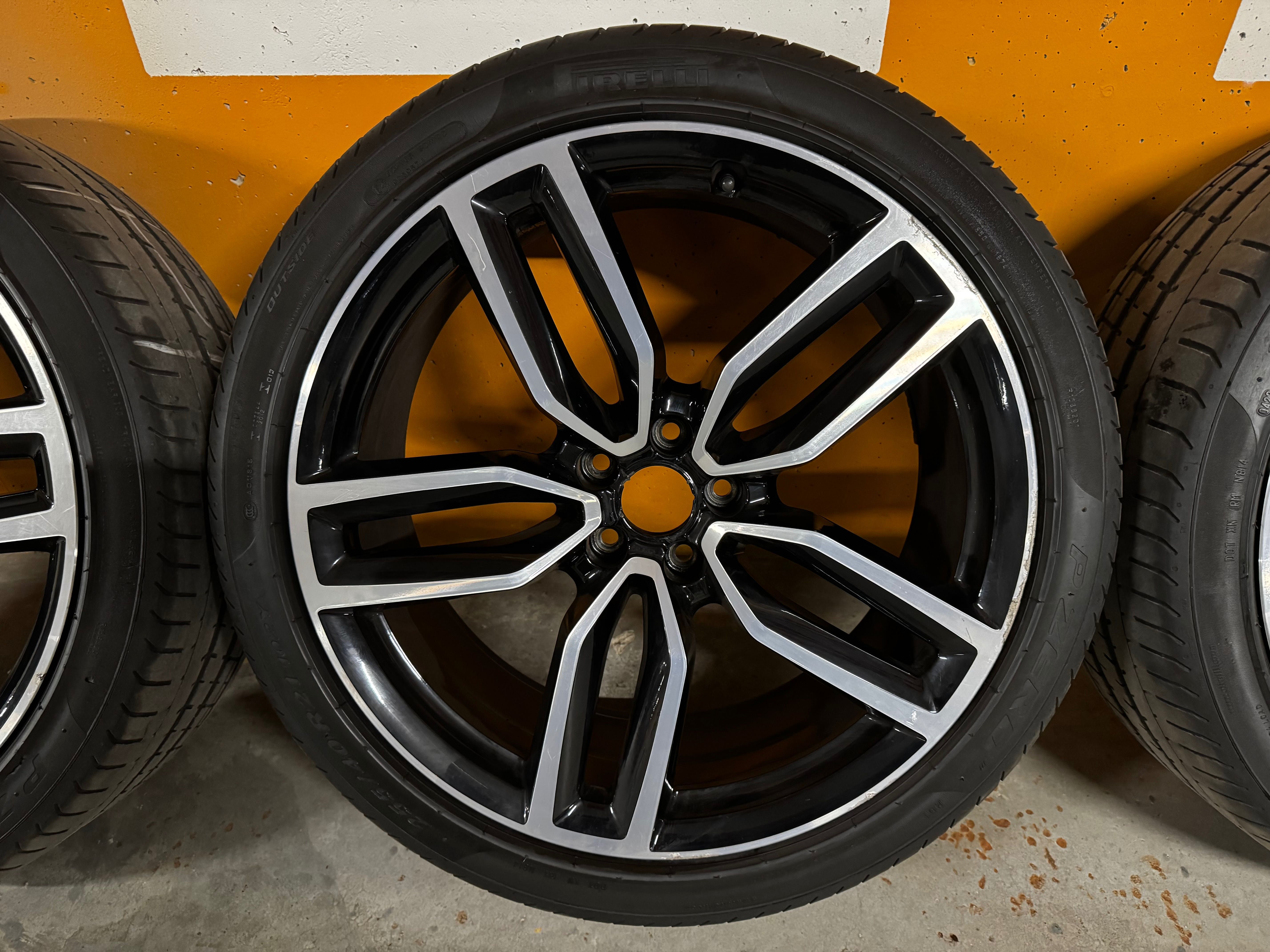 Oryginalne felgi Audi R21 + opony Pirelli – Q5 Q7 Q3 SQ5 SQ7 RSQ3