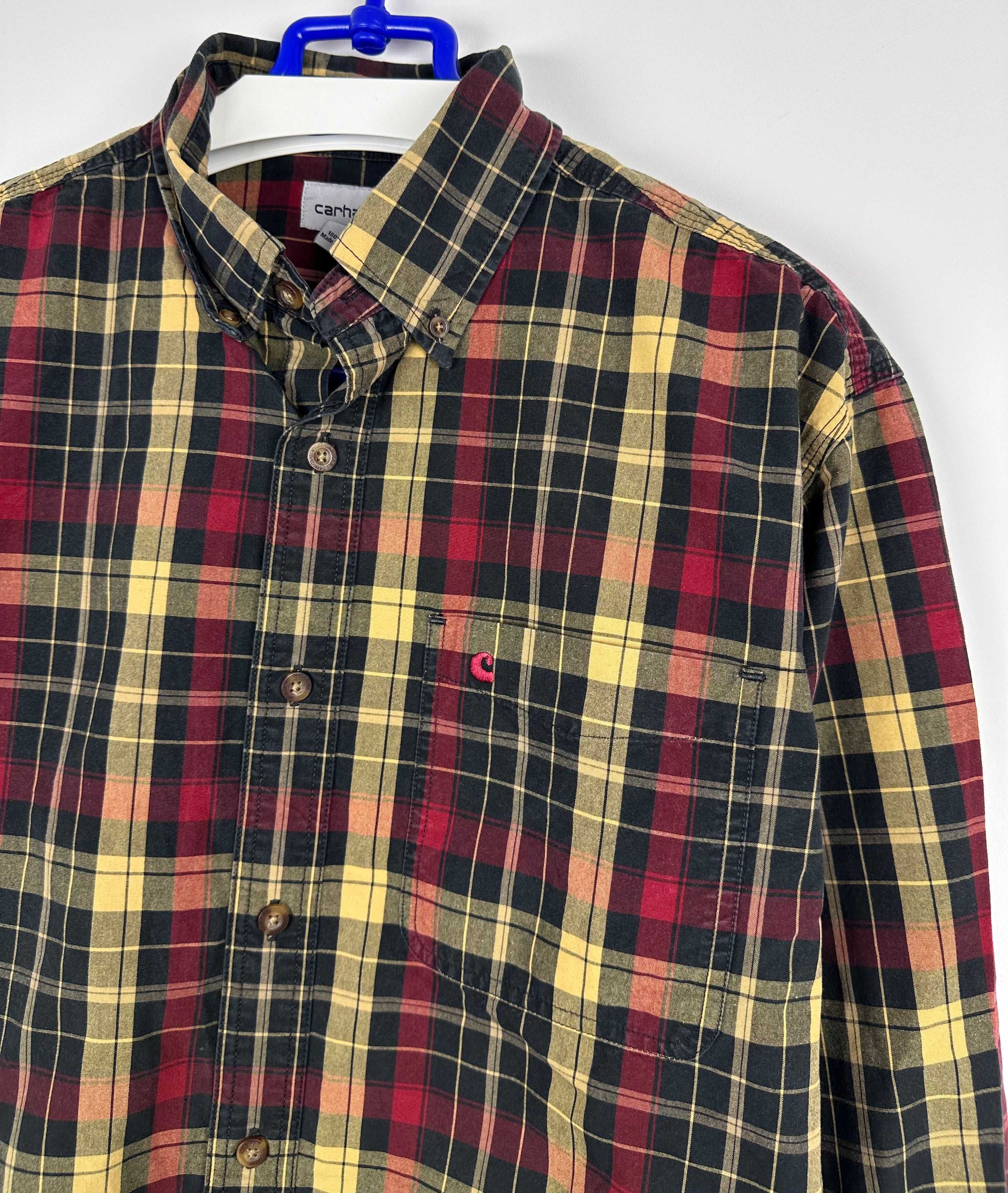 Koszula w kratę Carhartt flanelowa workwear r. XL