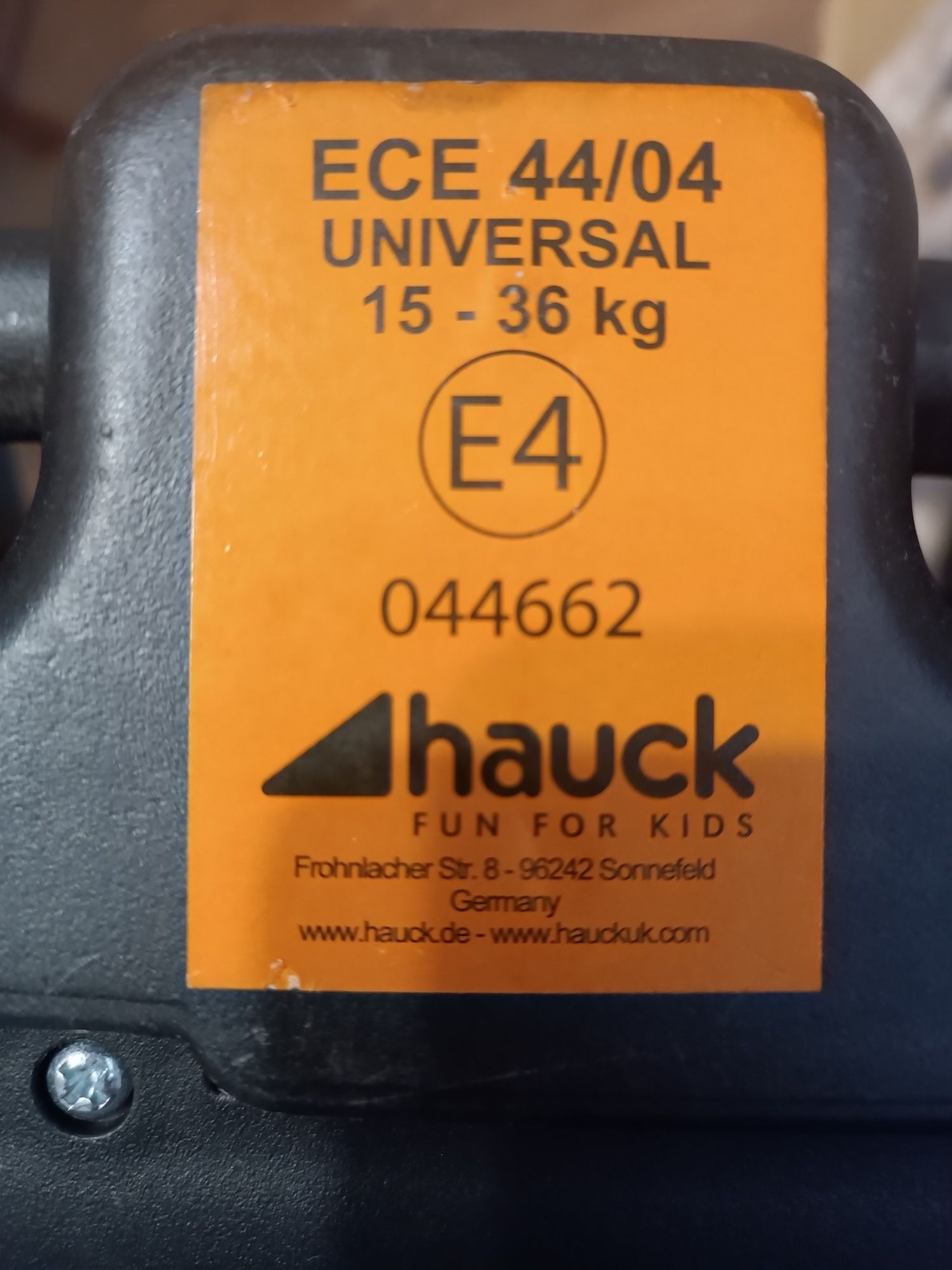Автокрісло Hauck Німеччина 16-36 кг