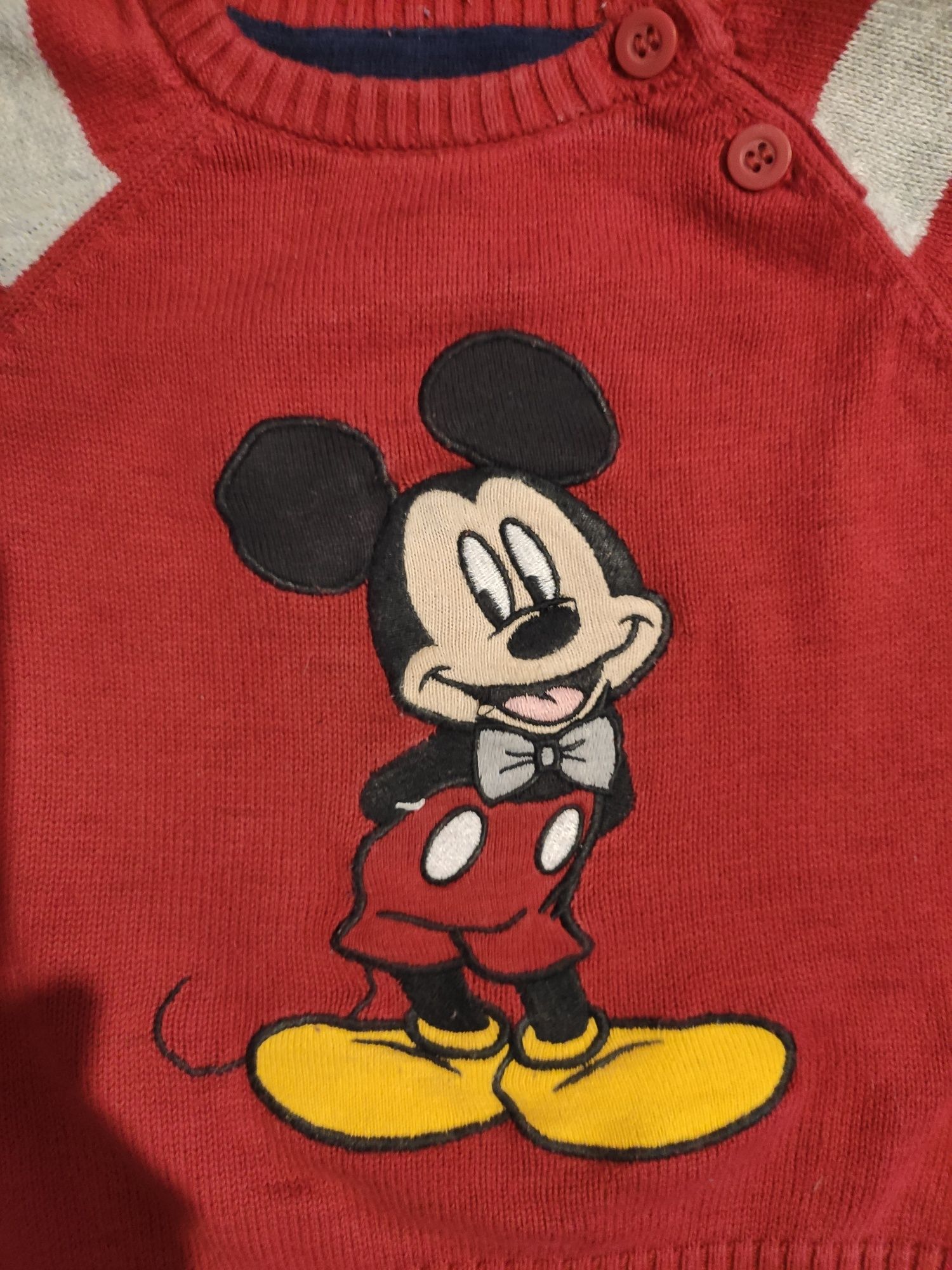 Sweter Myszka  Mouse Mickey rozmiar 74 cm C&A Disney