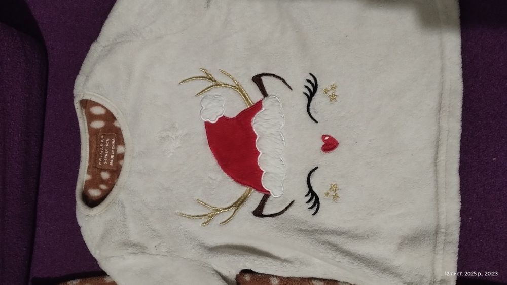 Махровий костюм ,піжама для дівчинки 116 р