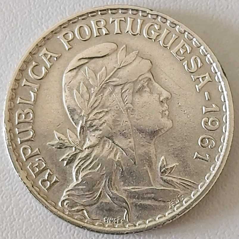 1 Escudo de 1961  da República Portuguesa