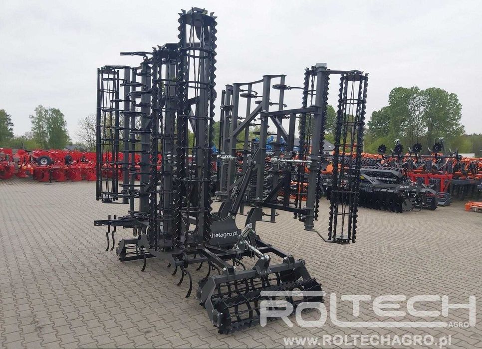 Agregat Uprawowy Pazurkowy Składany HELAGRO 3,6m 4,2m - 5,6m AKPIL