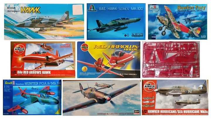 Kits 1/72 Aviões  Ingleses