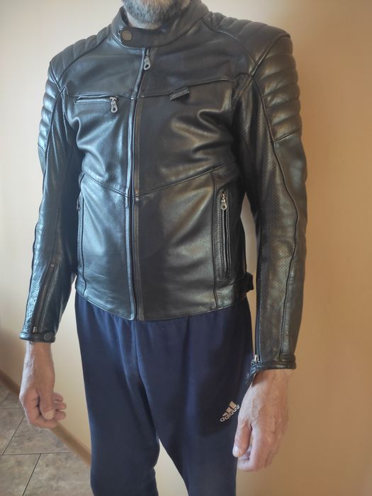 Męska skóra motocylkowa