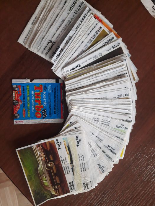 Owijki guma turbo lata 90 kolekcja prl papierki