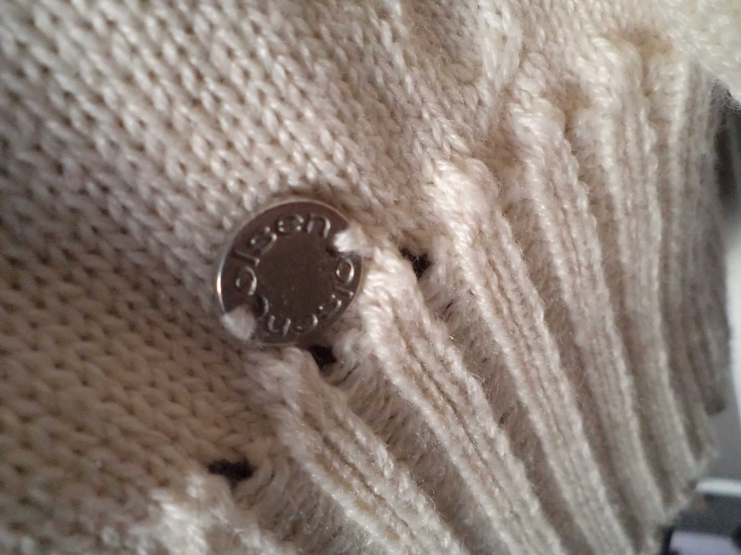 Super sweter kardigan r.46 OLSEN wełna