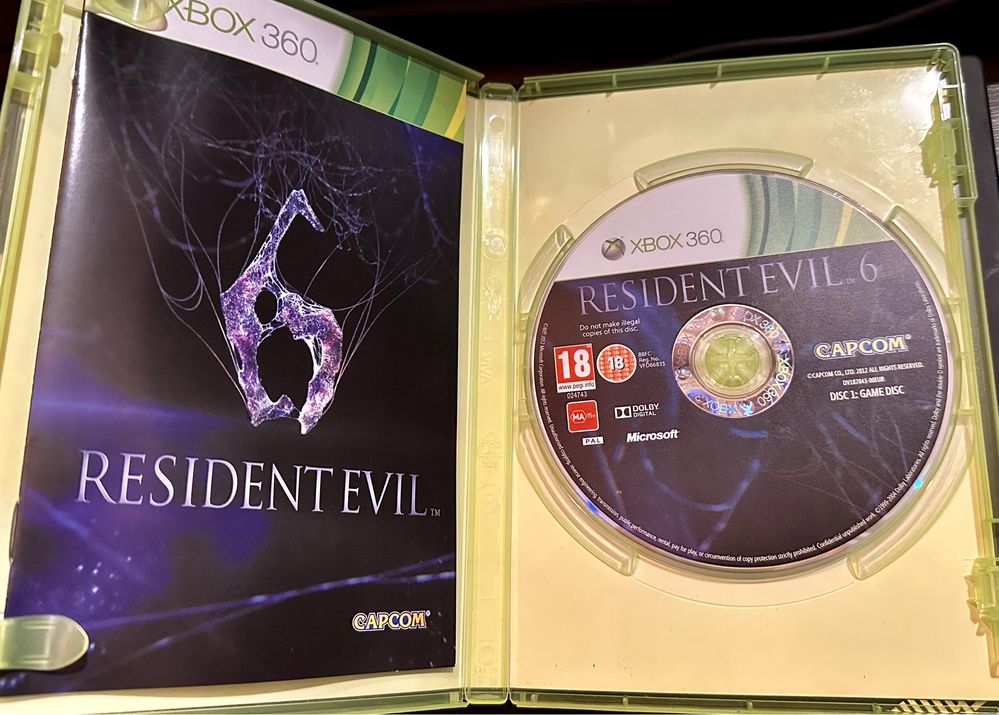 Resident Evil 6 gra XBOX 360